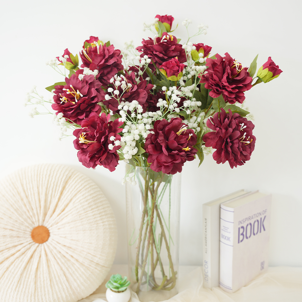 Peony Bouquet Artificial Flowers