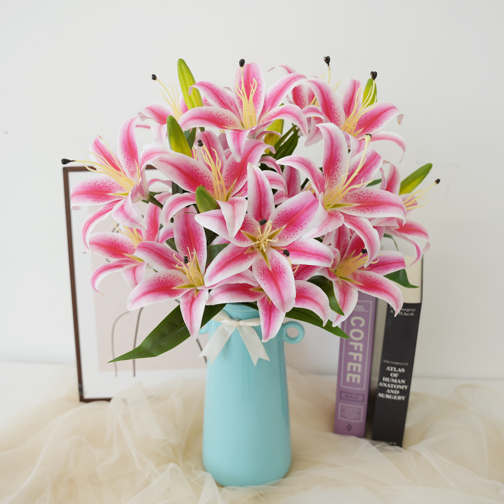 Simulated Bouquet Lily