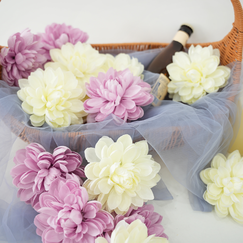 13 Artificial Dahlia Peony Flower