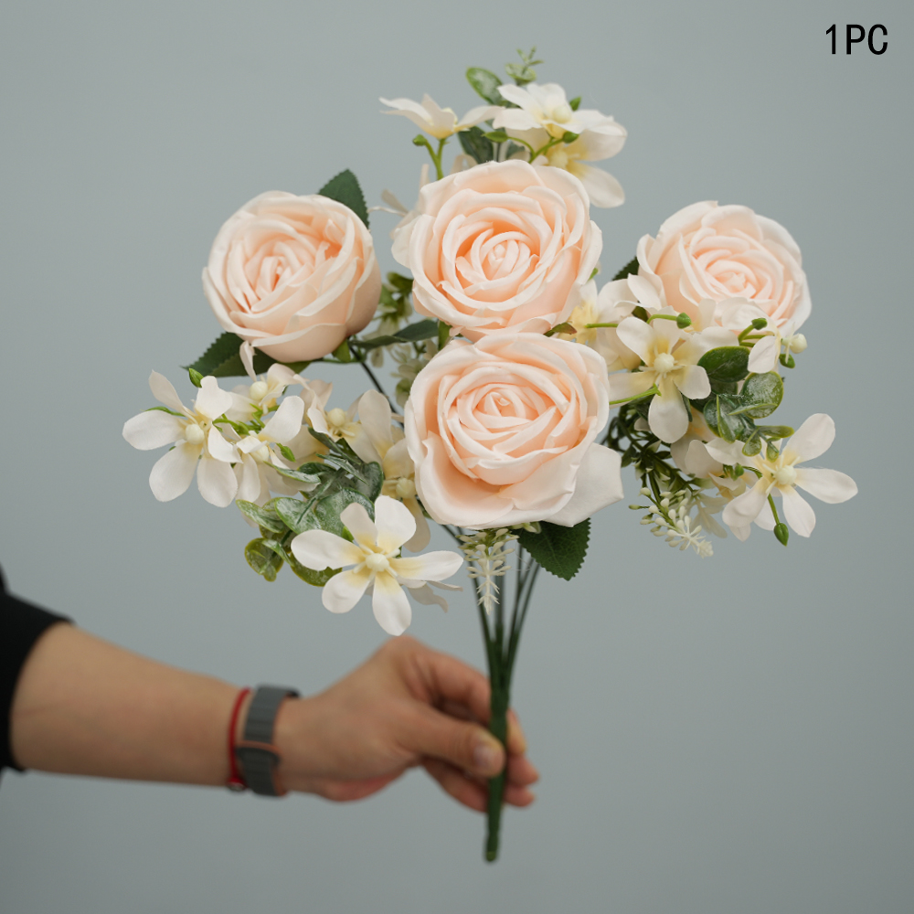 Simulation of seven-prong rose
