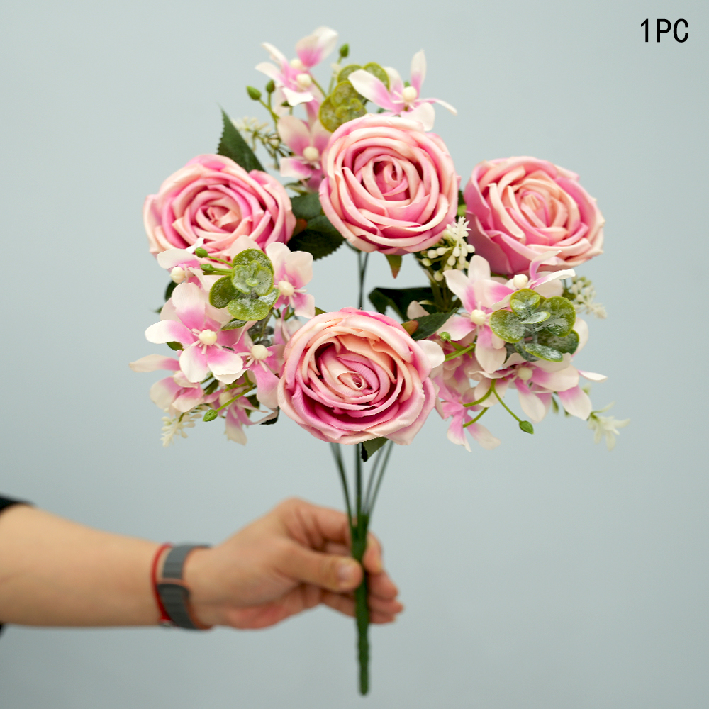 Simulation of seven-prong rose