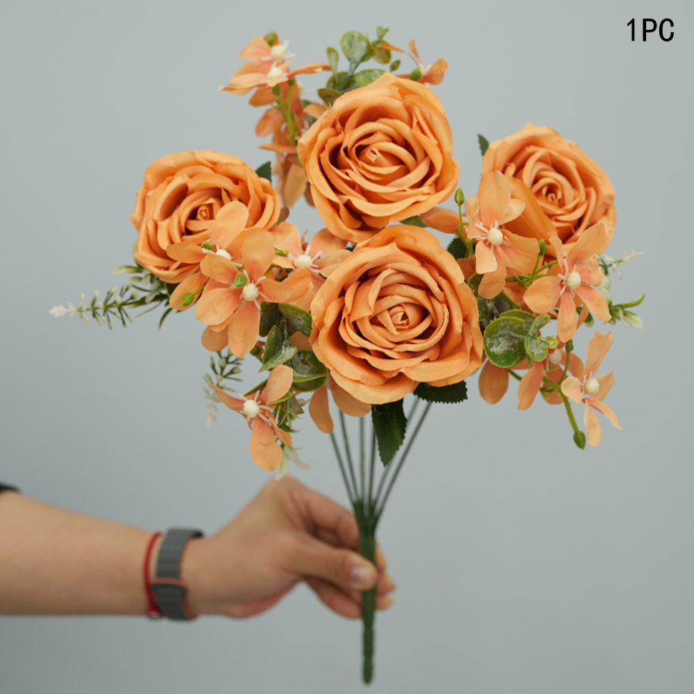 Simulation of seven-prong rose