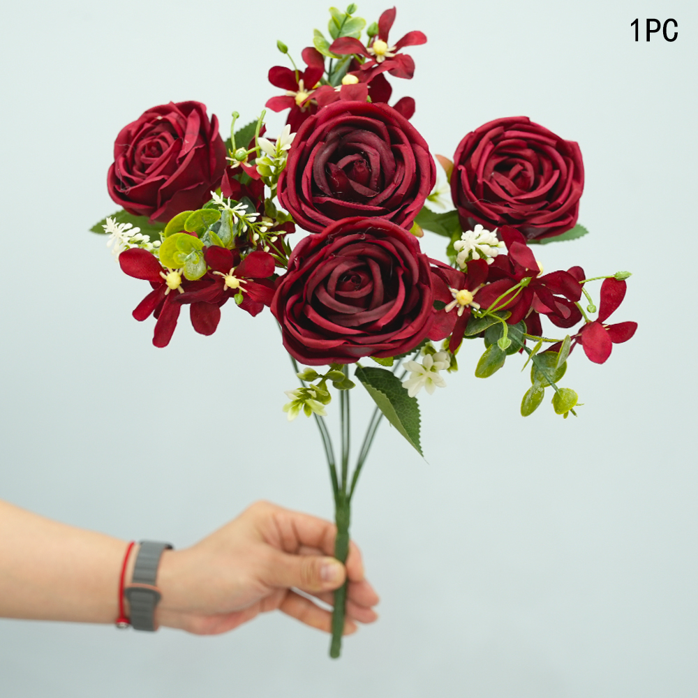 Simulation of seven-prong rose