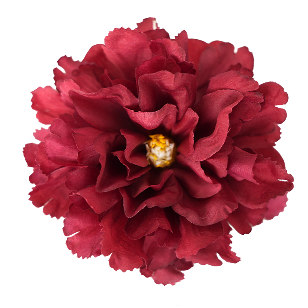 Artificial hibiscus peony flower head