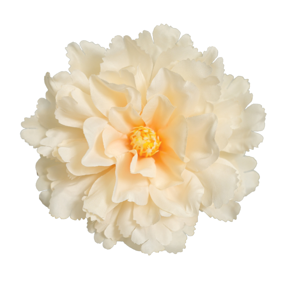 Artificial hibiscus peony flower head