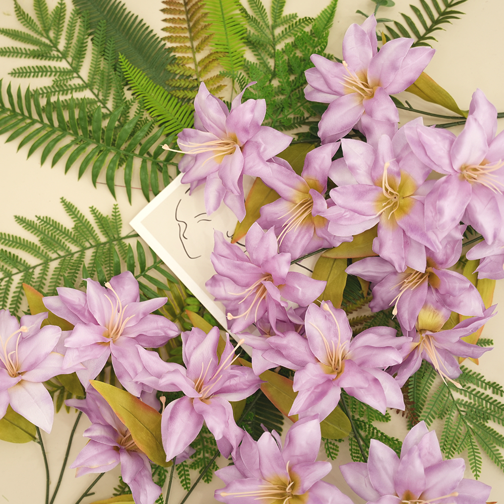 Artificial flame lily