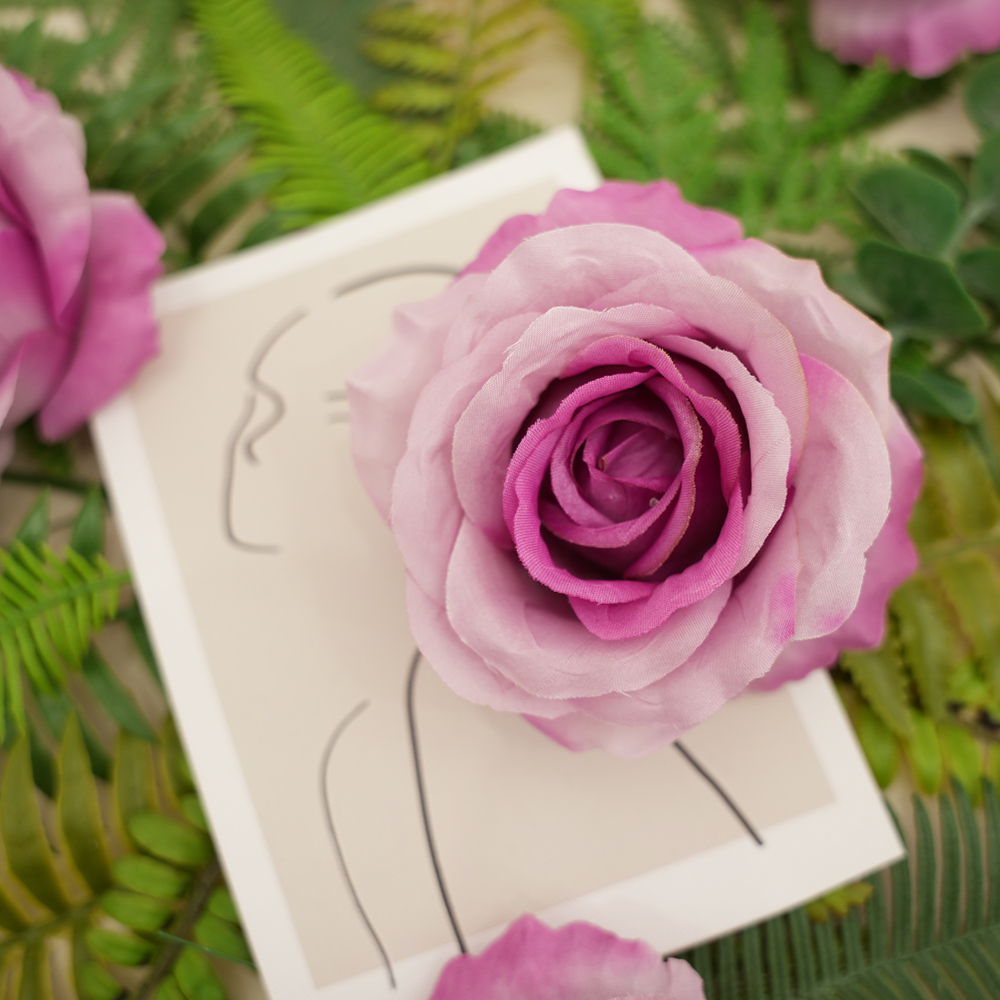 21 Artificial Anna flower head