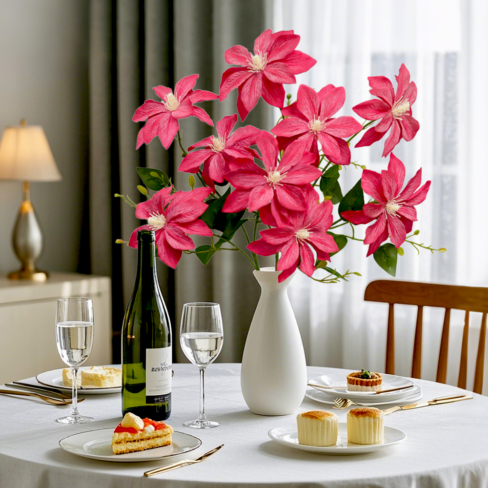 5 Artificial Flowers
