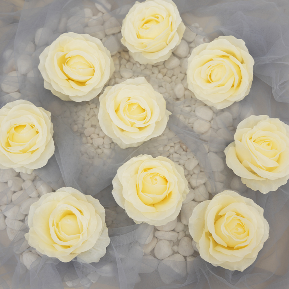 21 Artificial Anna flower head