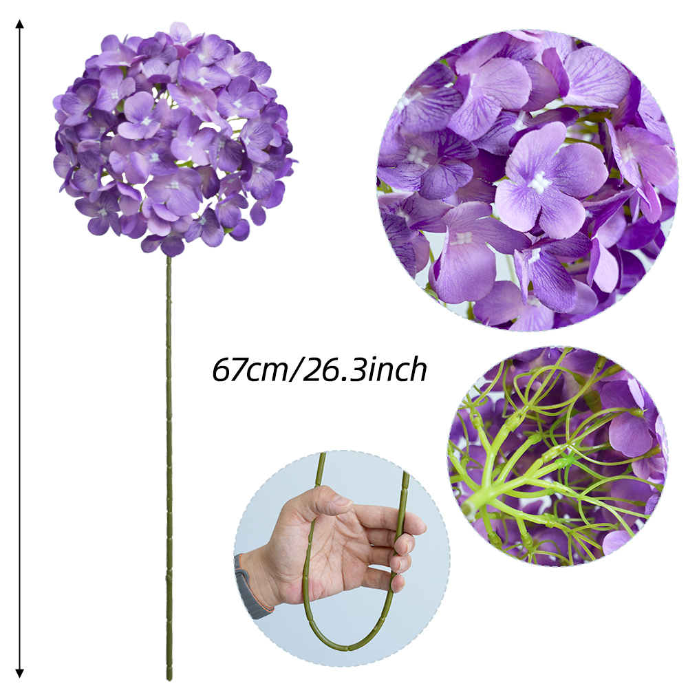 Artificial flowers hydrangea