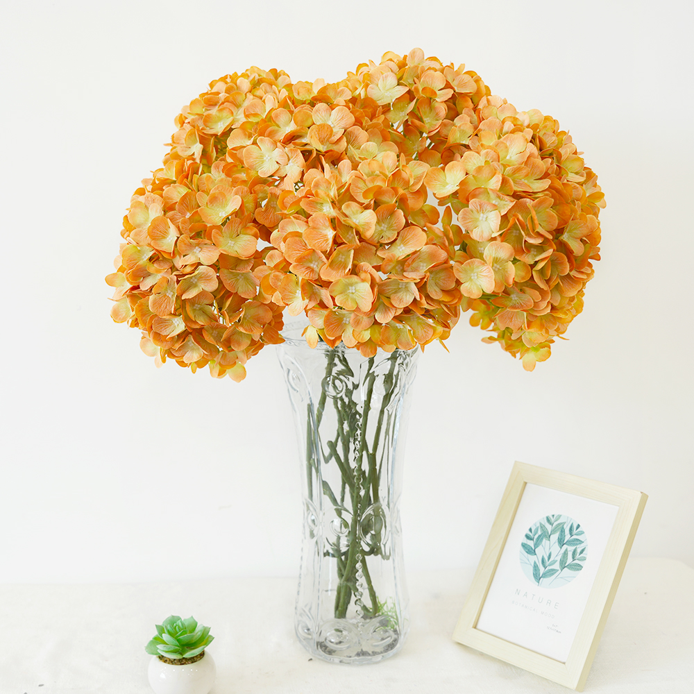 5 Artificial flowers hydrangea