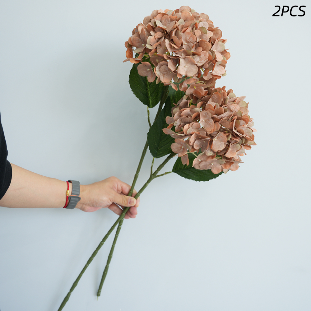 Artificial hydrangea flowers