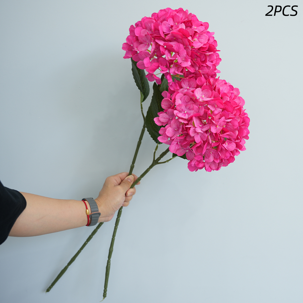Artificial hydrangea flowers